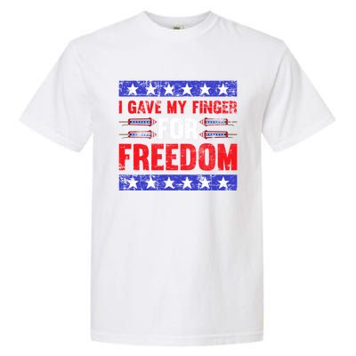 Freedom Merica Veteran Patriotic July Patriot American Flag Cute Gift Garment-Dyed Heavyweight T-Shirt