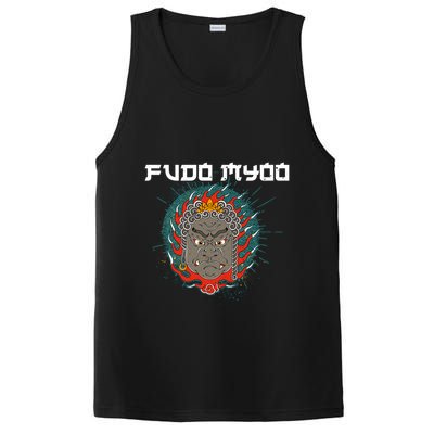 Fudo Myoo Vajrayana Buddhism Immovable Lord Japanese Chinese Gift PosiCharge Competitor Tank