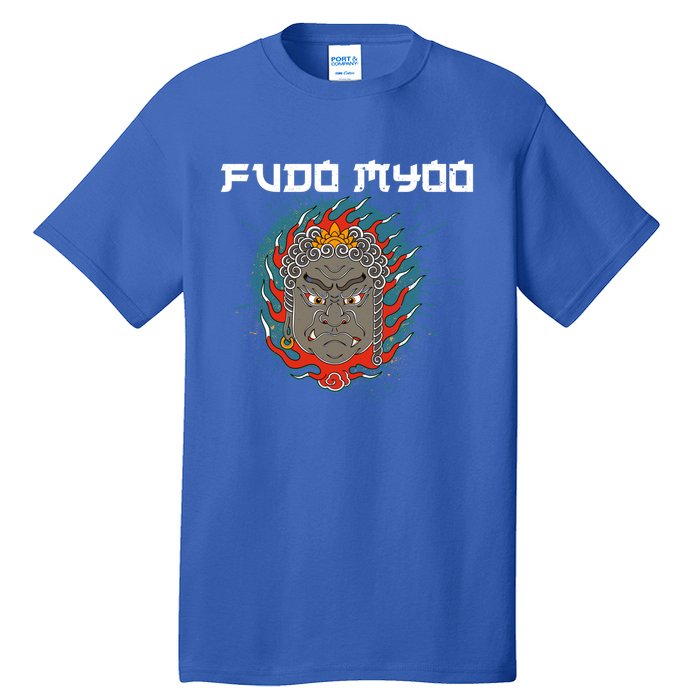 Fudo Myoo Vajrayana Buddhism Immovable Lord Japanese Chinese Gift Tall T-Shirt