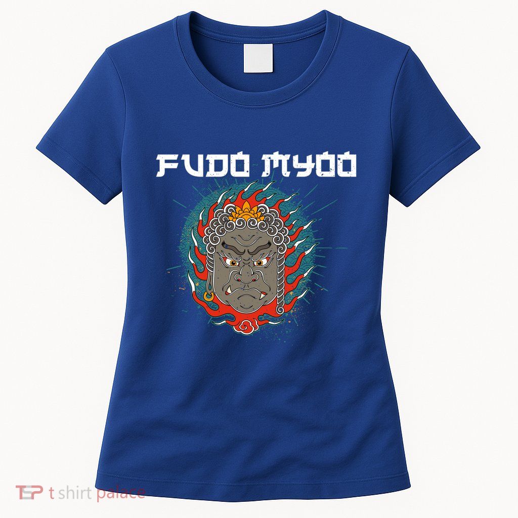 Fudo Myoo Vajrayana Buddhism Immovable Lord Japanese Chinese Gift Womens T-Shirt