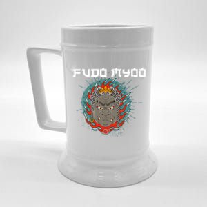 Fudo Myoo Vajrayana Buddhism Immovable Lord Japanese Chinese Gift Beer Stein