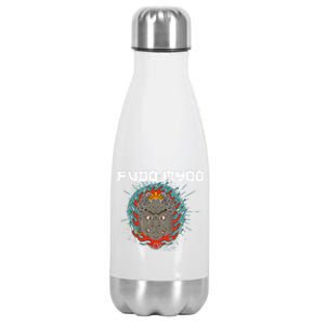 Fudo Myoo Vajrayana Buddhism Immovable Lord Japanese Chinese Gift Stainless Steel Insulated Water Bottle