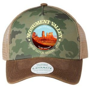 Funny Monument Valley Utah National Monument Legacy Tie Dye Trucker Hat