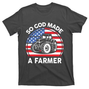 Famer Men Women Kids Funny So God Made A Farmer T-Shirt