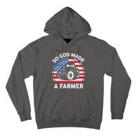 Famer Men Women Kids Funny So God Made A Farmer Tall Hoodie