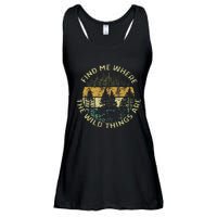 Find Me Where The Wild Things Are Outdoor Ladies Essential Flowy Tank