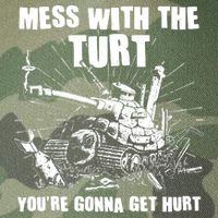 Funny Mess With The Turt You're Gonna Get Hurt Battle Turtle Legacy Tie Dye Trucker Hat