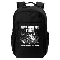 Funny Mess With The Turt You're Gonna Get Hurt Battle Turtle Backpack