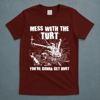 Funny Mess With The Turt You're Gonna Get Hurt Battle Turtle T-Shirt