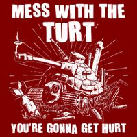 Funny Mess With The Turt You're Gonna Get Hurt Battle Turtle Trucker Hat