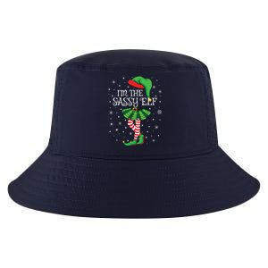 Family Matching Women Girls Im The Sassy Elf Christmas Cool Comfort Performance Bucket Hat