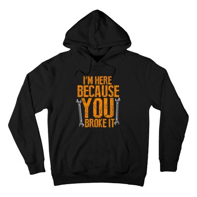 Funny Maintenance Worker Gifts Hoodie