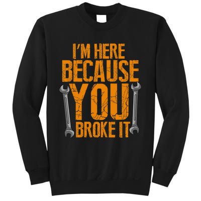 Funny Maintenance Worker Gifts Sweatshirt