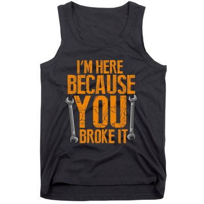 Funny Maintenance Worker Gifts Tank Top