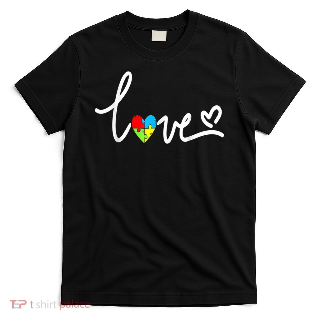For Men Women Autism Awareness Tee Plus Size T-Shirt