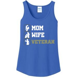 Female Mom Wife Veteran Cute Gift Ladies Essential Tank