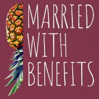 Funny Married With Benefits Upside Down Pineapple Swinger 16oz Travel Tumbler