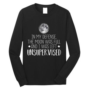 Full Moon Wiccan Wiccan And Pagan Witch Long Sleeve Shirt