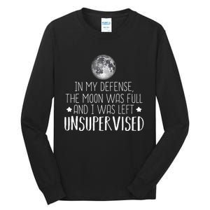 Full Moon Wiccan Wiccan And Pagan Witch Tall Long Sleeve T-Shirt