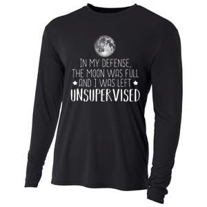 Full Moon Wiccan Wiccan And Pagan Witch Cooling Performance Long Sleeve Crew