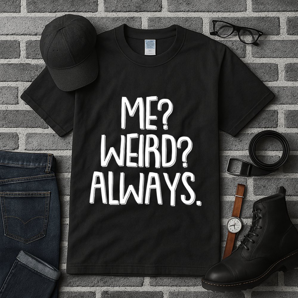 Funny Me? Weird? Always. Tall T-Shirt