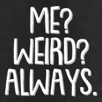 Funny Me? Weird? Always. Adult Drive Performance Visor