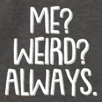 Funny Me? Weird? Always. Vector Backpack