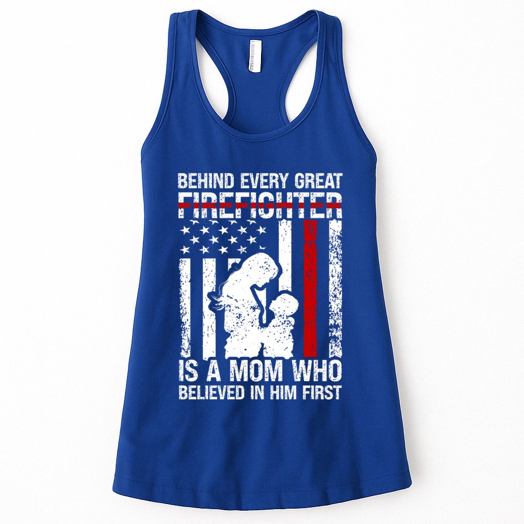 Firefighter Mom Who Believed Fire Mom Firefighter Mother Great Gift Womens Tank Top