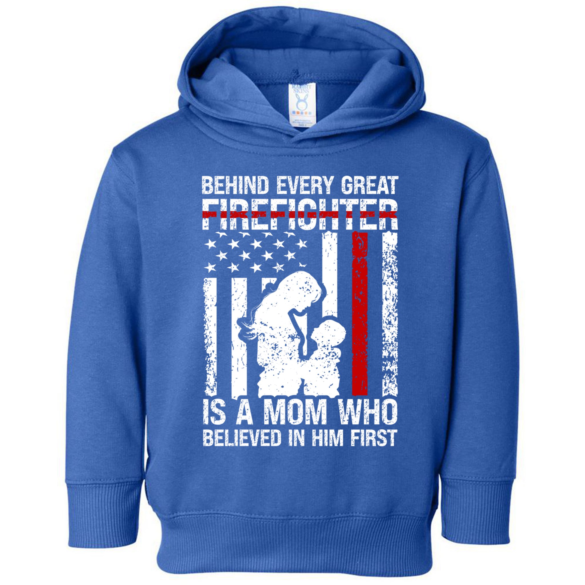 Firefighter Mom Who Believed Fire Mom Firefighter Mother Great Gift Toddler Hoodie