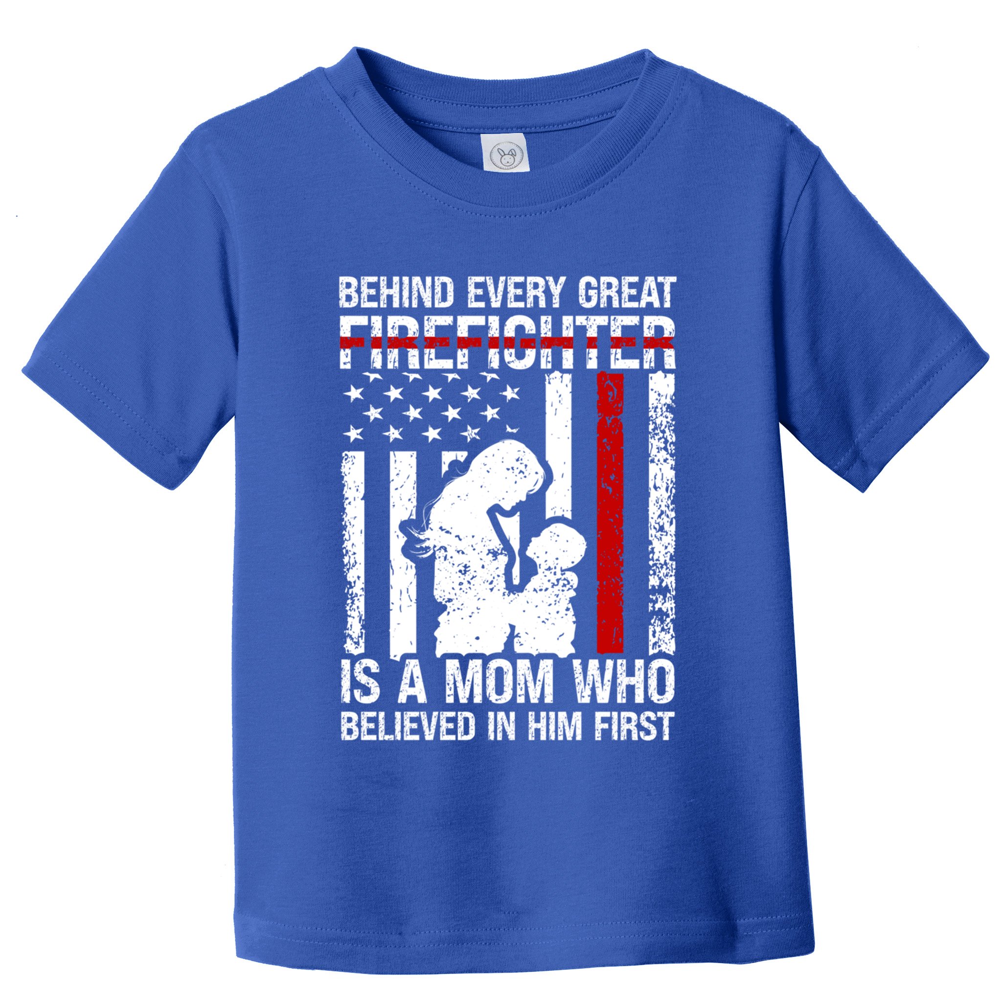 Firefighter Mom Who Believed Fire Mom Firefighter Mother Great Gift Toddler T-Shirt