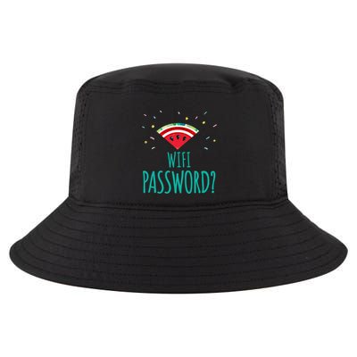 Funny Melon Wifi Password System Administrators Gift Cool Comfort Performance Bucket Hat
