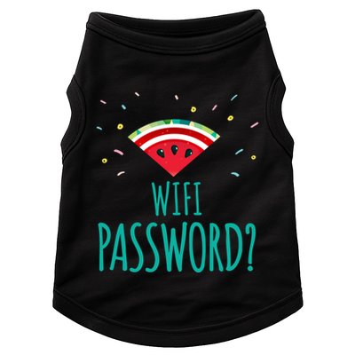 Funny Melon Wifi Password System Administrators Gift Doggie Tank