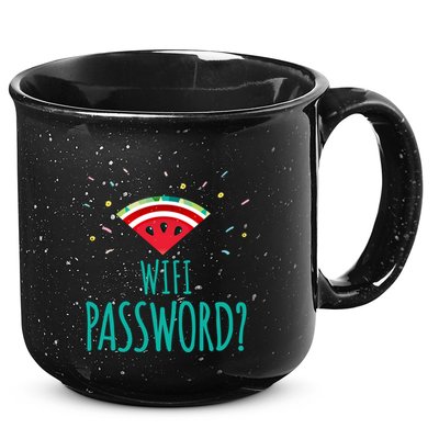 Funny Melon Wifi Password System Administrators Gift 15oz Campfire Ceramic Mug