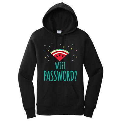Funny Melon Wifi Password System Administrators Gift Women's Pullover Hoodie