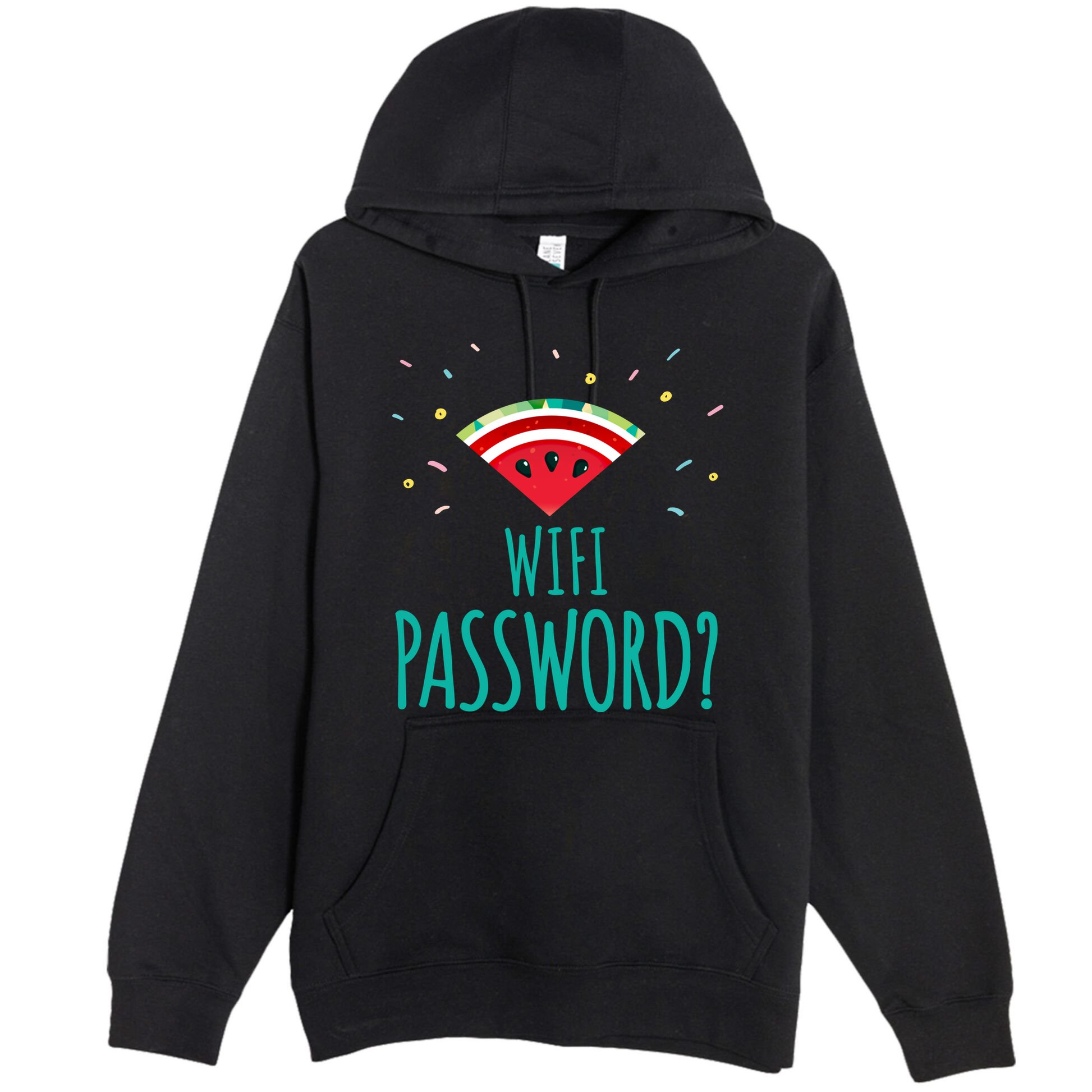 Funny Melon Wifi Password System Administrators Gift Premium Pullover Hoodie