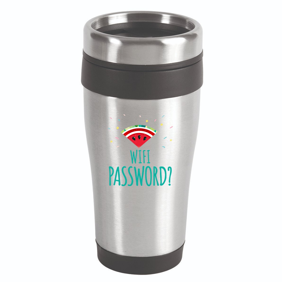 Funny Melon Wifi Password System Administrators Gift 16oz Travel Tumbler