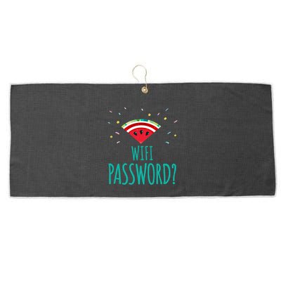 Funny Melon Wifi Password System Administrators Gift Large Microfiber Waffle Golf Towel