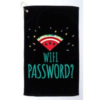 Funny Melon Wifi Password System Administrators Gift Golf Towel