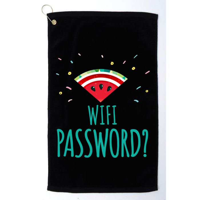 Funny Melon Wifi Password System Administrators Gift Golf Towel
