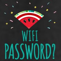 Funny Melon Wifi Password System Administrators Gift Golf Towel