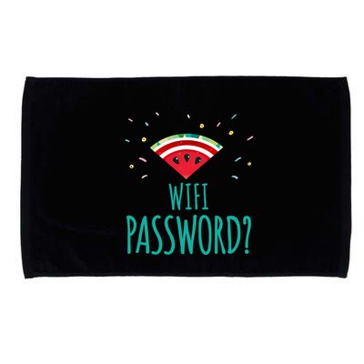 Funny Melon Wifi Password System Administrators Gift Microfiber Hand Towel
