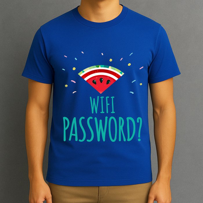 Funny Melon Wifi Password System Administrators Gift T-Shirt