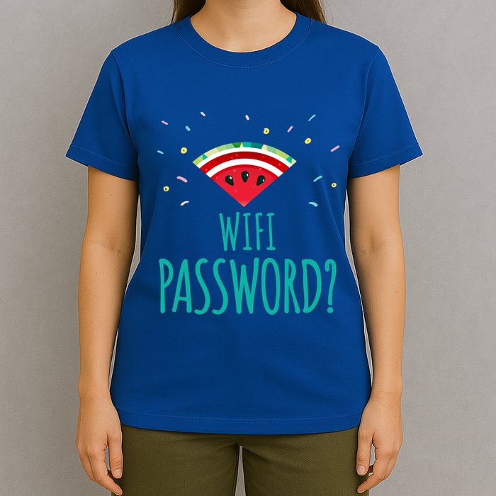 Funny Melon Wifi Password System Administrators Gift T-Shirt
