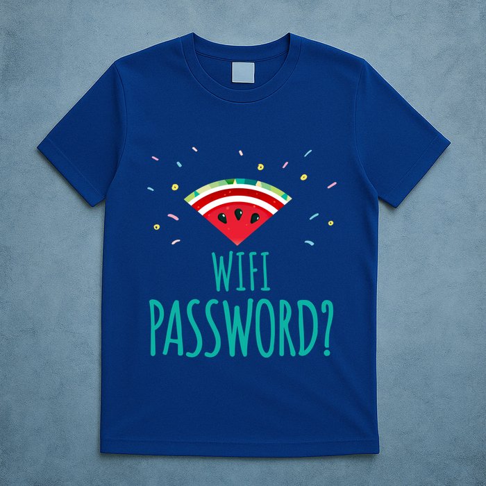 Funny Melon Wifi Password System Administrators Gift T-Shirt