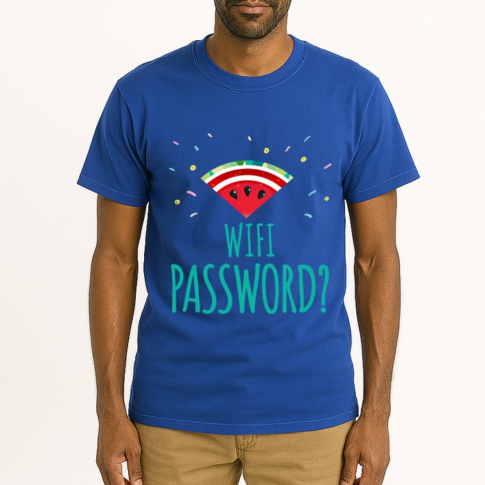 Funny Melon Wifi Password System Administrators Gift Tall T-Shirt
