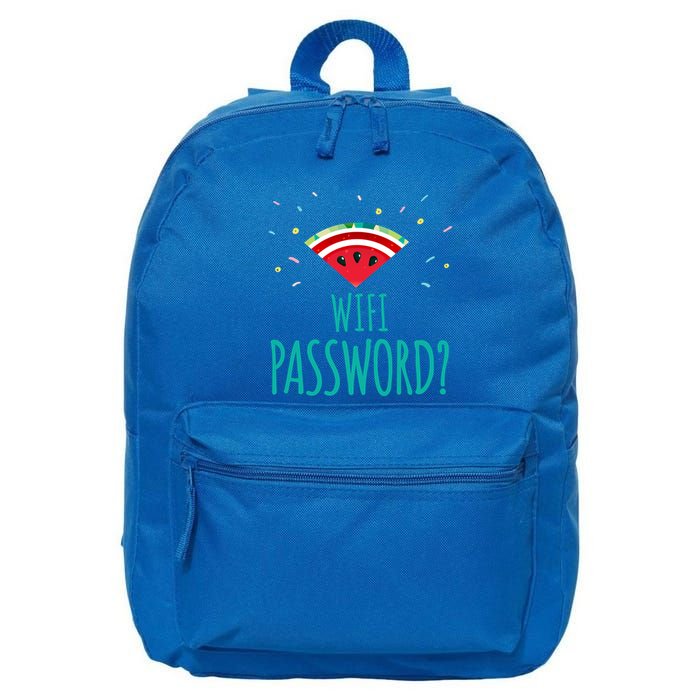 Funny Melon Wifi Password System Administrators Gift 16 in Basic Backpack