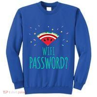 Funny Melon Wifi Password System Administrators Gift Tall Sweatshirt