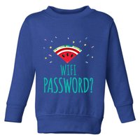 Funny Melon Wifi Password System Administrators Gift Toddler Sweatshirt