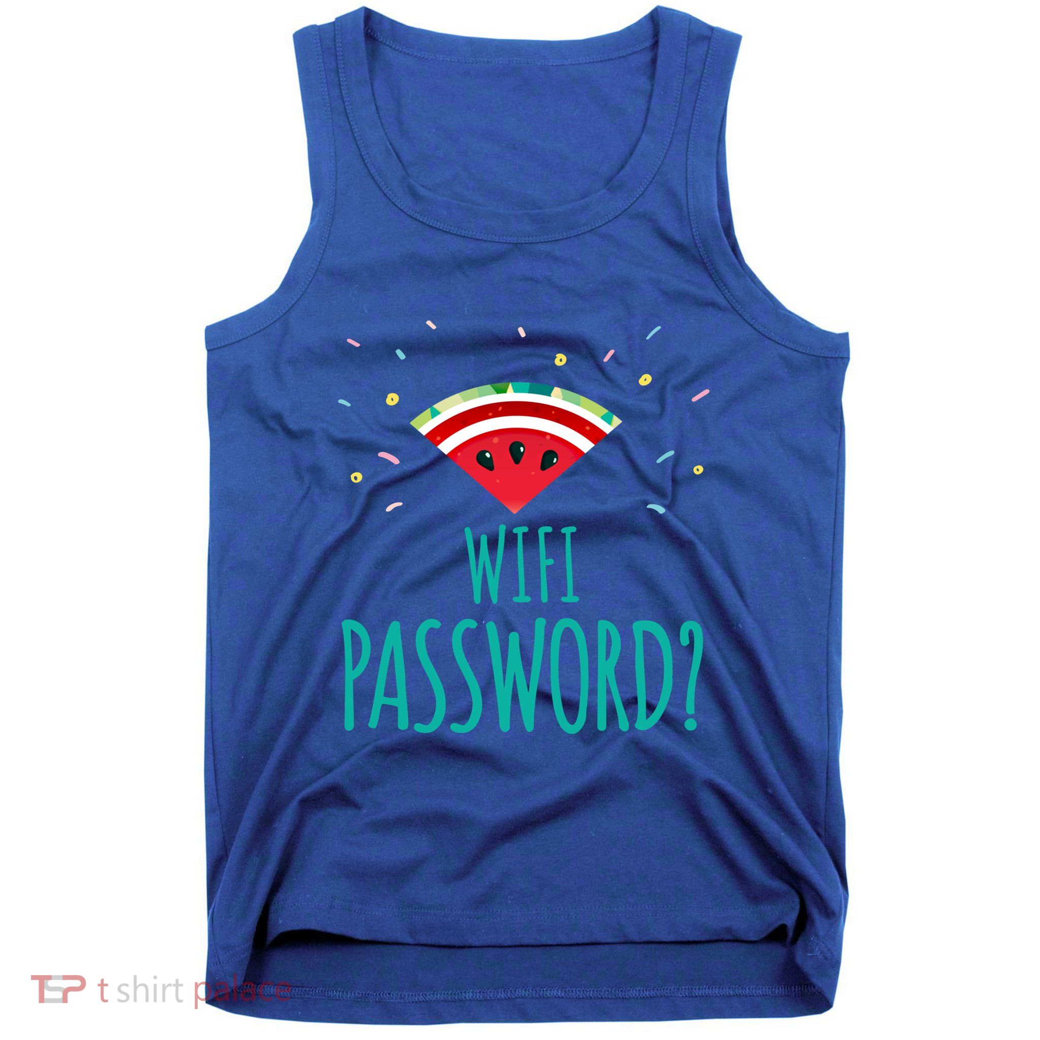 Funny Melon Wifi Password System Administrators Gift Tank Top