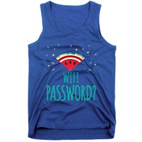 Funny Melon Wifi Password System Administrators Gift Tank Top
